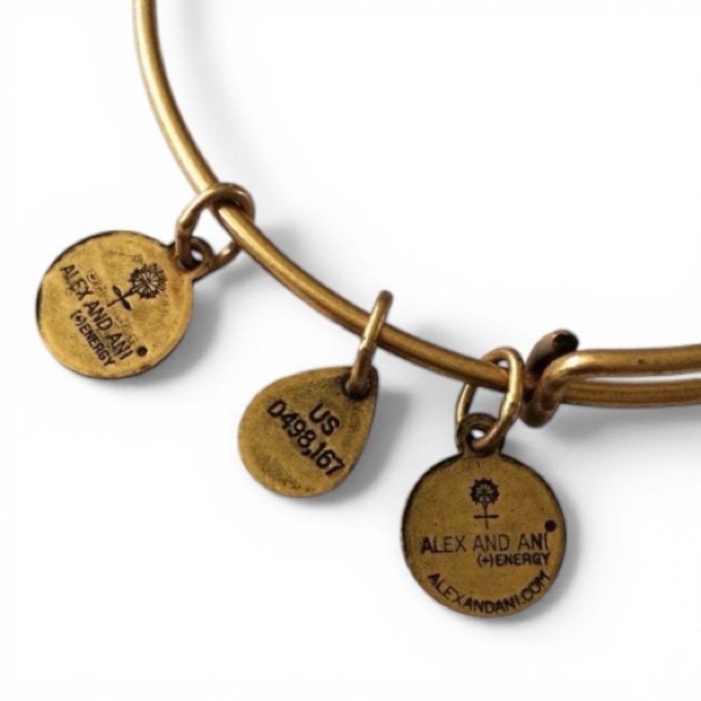ALEX AND ANI NFL Patriots Football Charm Bangle Bracelet, RG – NWT - Picture 8 of 10